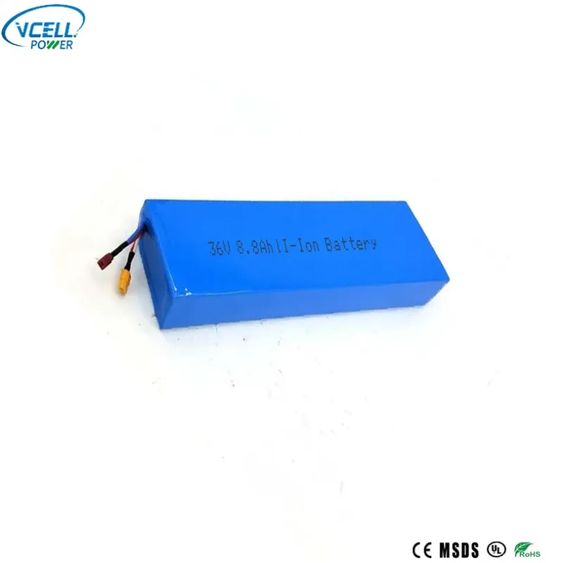 36V 8800mAh 18650 lítium-ion újratölthető akkumulátor